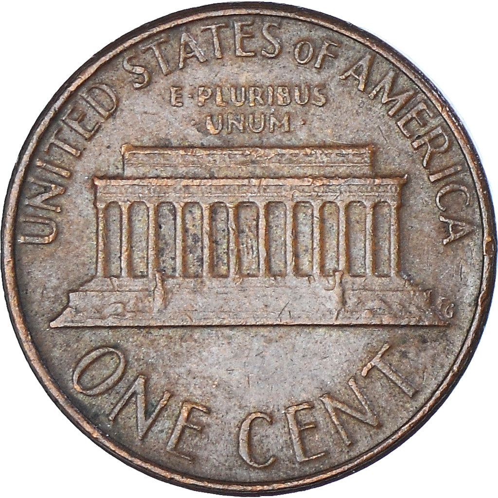 Moneta, Stati Uniti, Lincoln Cent, Cent, 1975, U.S. Mint, Philadelphia, MB+