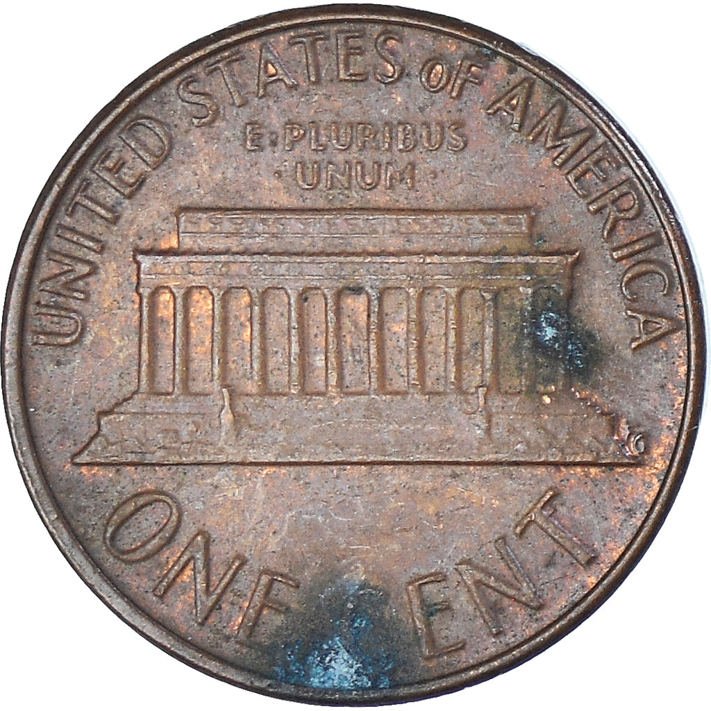 Moneta, USA, Lincoln Cent, Cent, 1976, U.S. Mint, Denver, EF(40-45), Mosiądz