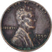Monnaie, États-Unis, Lincoln Cent, Cent, 1959, U.S. Mint, Denver, TB+, Laiton