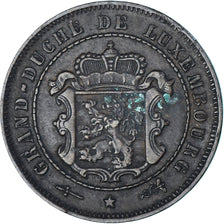 Coin, Luxembourg, William III, 2-1/2 Centimes, 1901, Utrecht, EF(40-45), Bronze