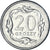 Coin, Poland, 20 Groszy, 2008, Warsaw, AU(55-58), Copper-nickel, KM:280