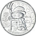 France, 10 Euro, 2020, Schtroumpf paysan., TTB, Argent