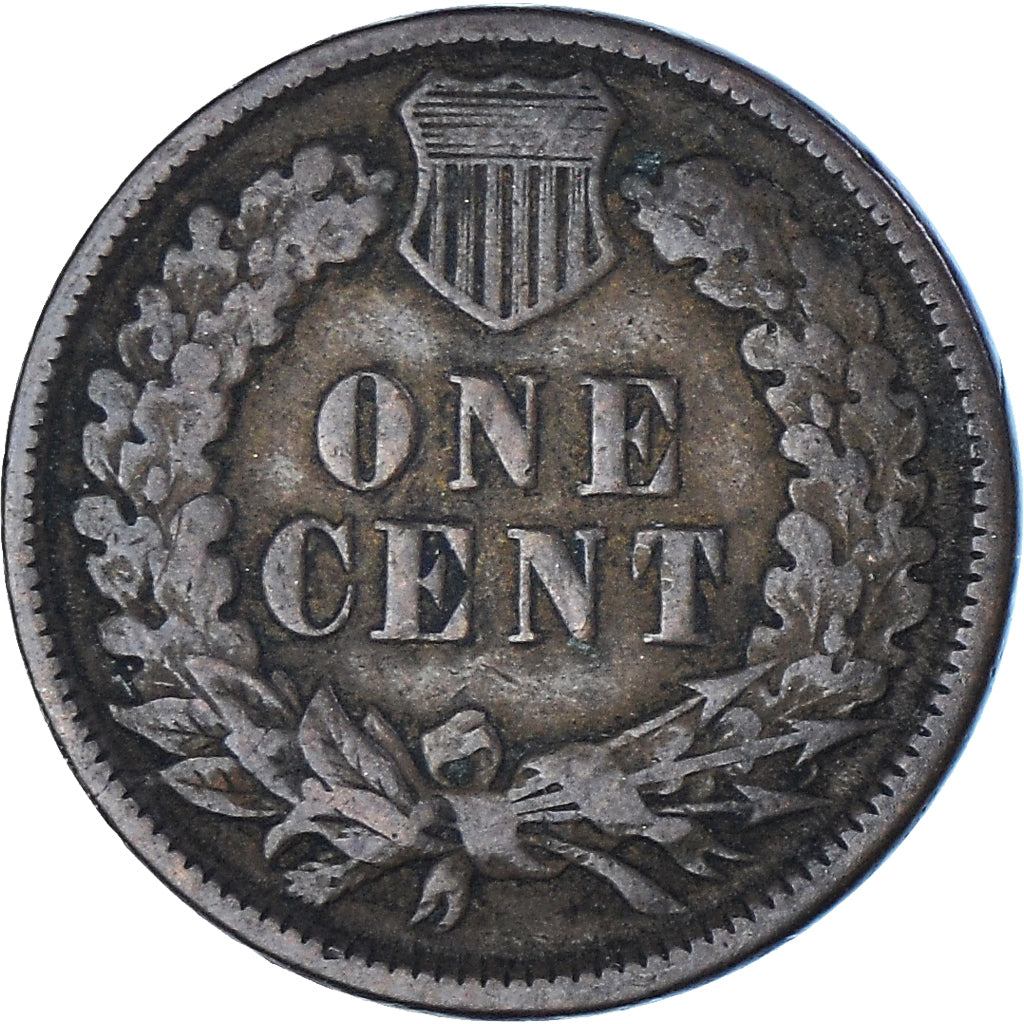Coin, United States, Indian Head Cent, Cent, 1891, U.S. Mint, Philadelphia