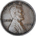 Coin, United States, Lincoln Cent, Cent, 1909, U.S. Mint, Philadelphia