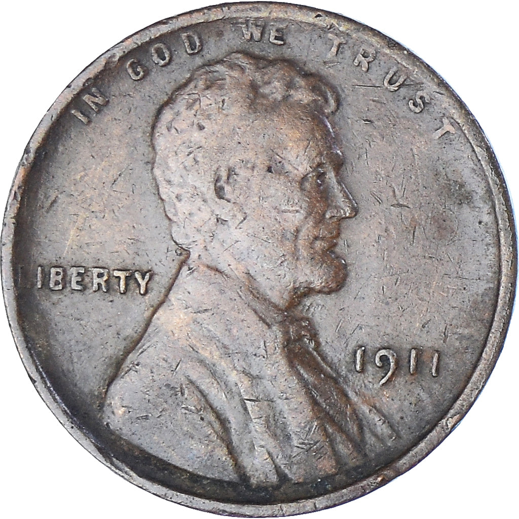 Münze, Vereinigte Staaten, Lincoln Cent, Cent, 1911, U.S. Mint, Philadelphia