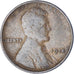 Coin, United States, Lincoln Cent, Cent, 1914, U.S. Mint, Philadelphia