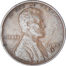 Coin, United States, Cent, 1935, San Francisco, EF(40-45), Bronze, KM:132