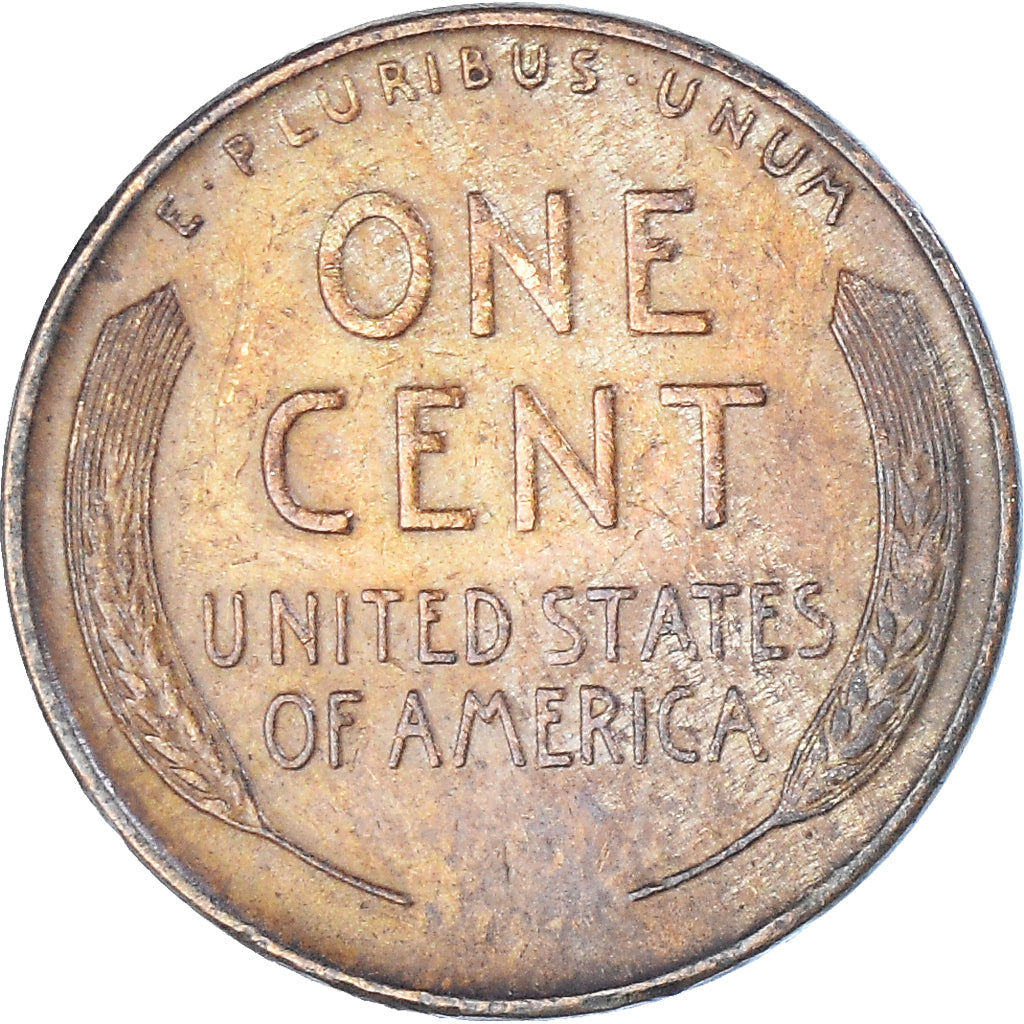 Coin, United States, Lincoln Cent, Cent, 1939, U.S. Mint, Philadelphia