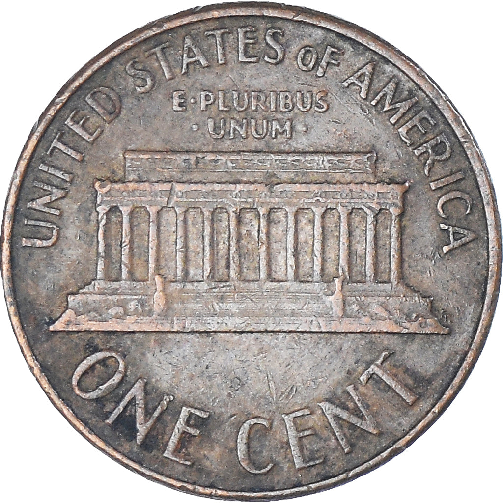 Coin, United States, Lincoln Cent, Cent, 1962, U.S. Mint, Denver, VF(30-35)