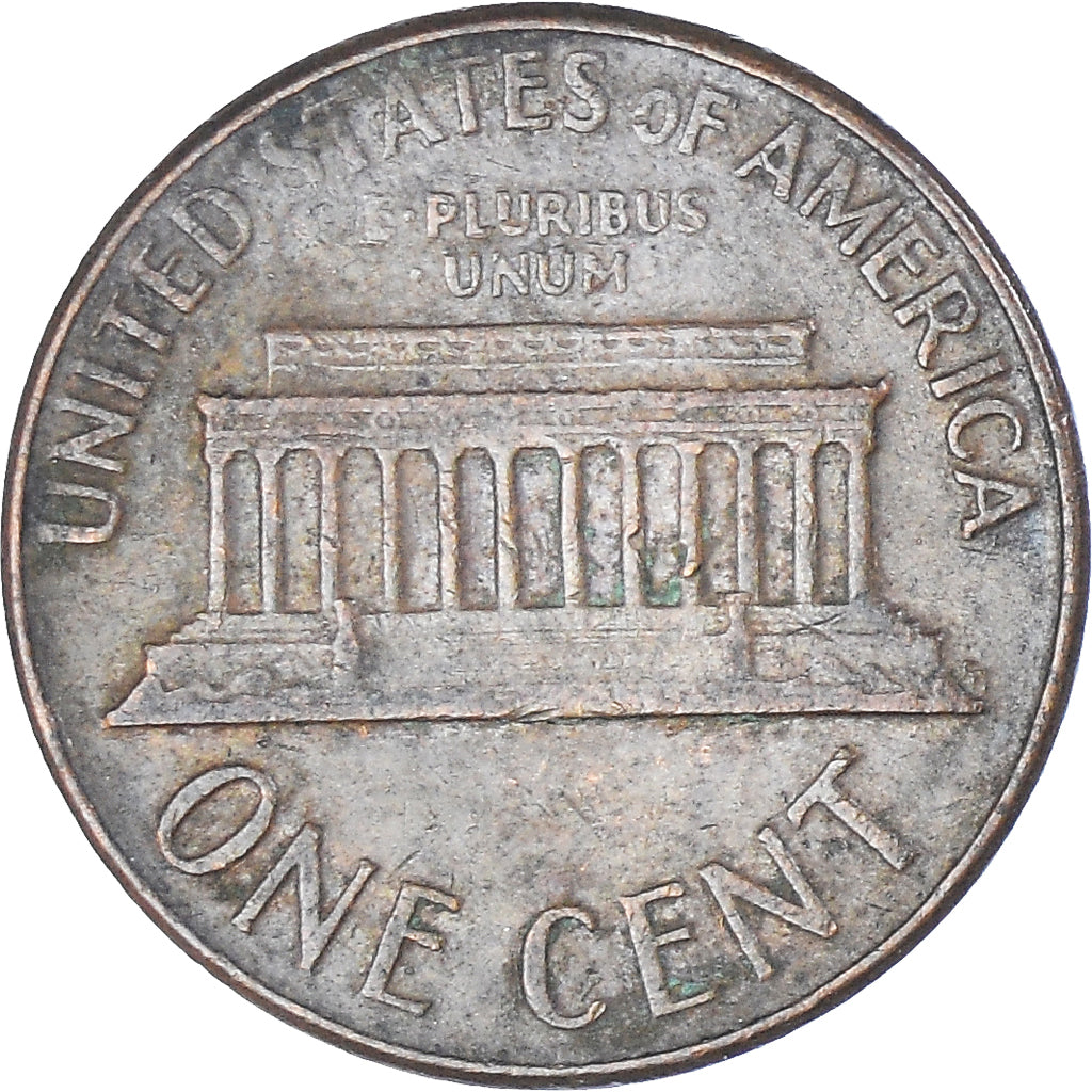 Coin, United States, Lincoln Cent, Cent, 1967, U.S. Mint, Philadelphia