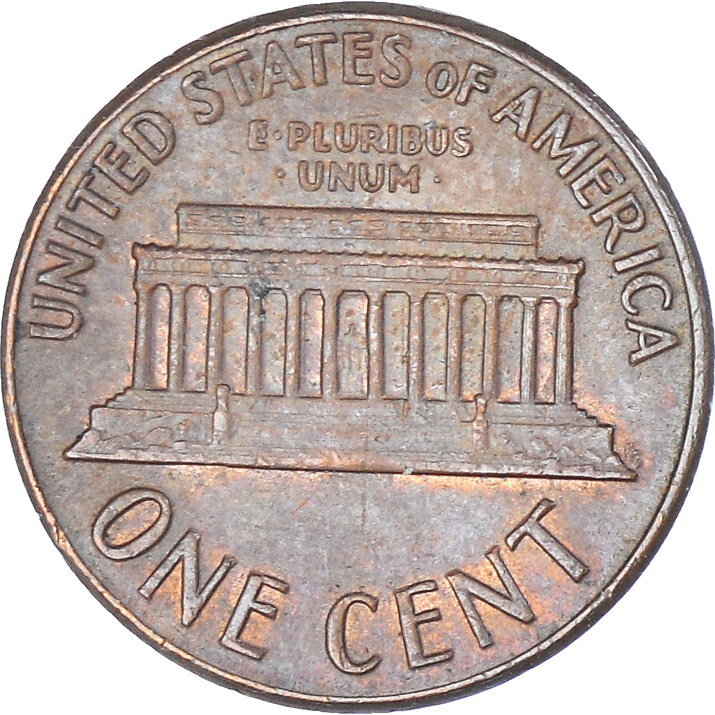 Coin, United States, Lincoln Cent, Cent, 1969, U.S. Mint, Denver, EF(40-45)