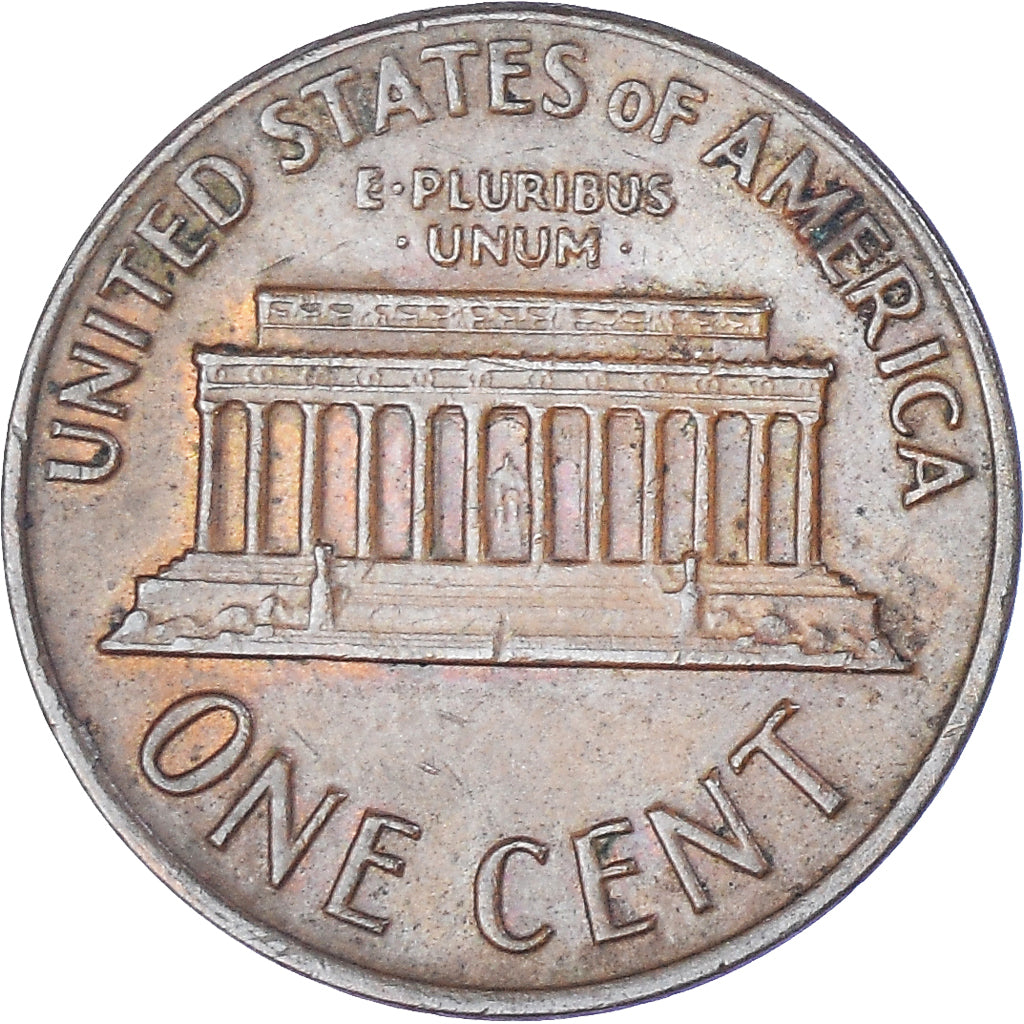 Coin, United States, Lincoln Cent, Cent, 1970, U.S. Mint, San Francisco
