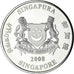 Moeda, Singapura, 5 Dollars, 2008, Singapore Mint, Changi Airport Terminal 3