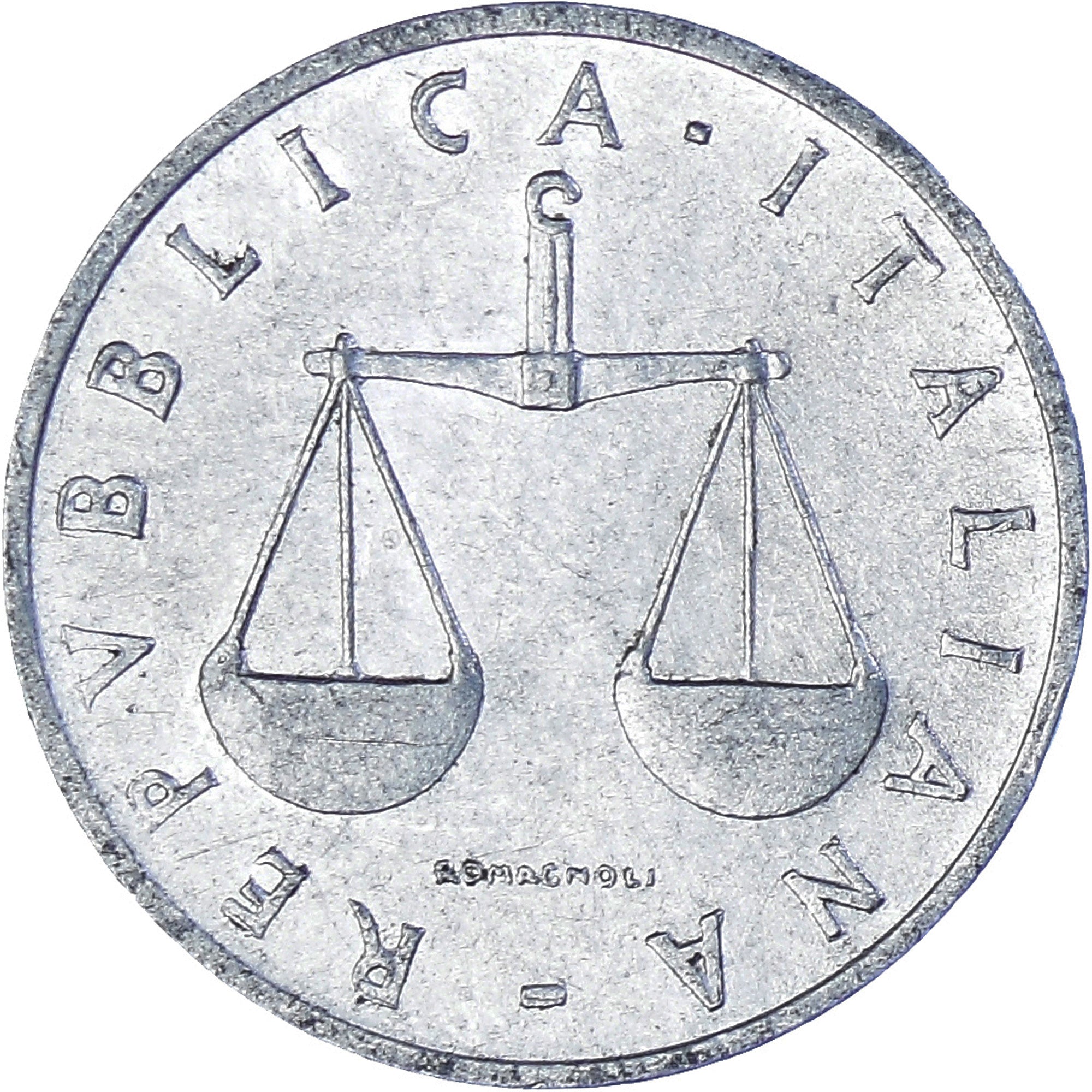 Monnaie, Italie, Lira, 1954, Rome, TB+, Aluminium, KM:91