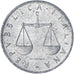 Monnaie, Italie, Lira, 1957, Rome, TB+, Aluminium, KM:91