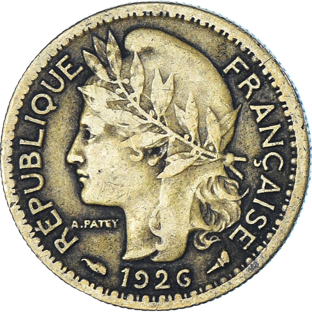 Coin, Cameroon, 50 Centimes, 1926, Paris, VF(20-25), Aluminum-Bronze, KM:1