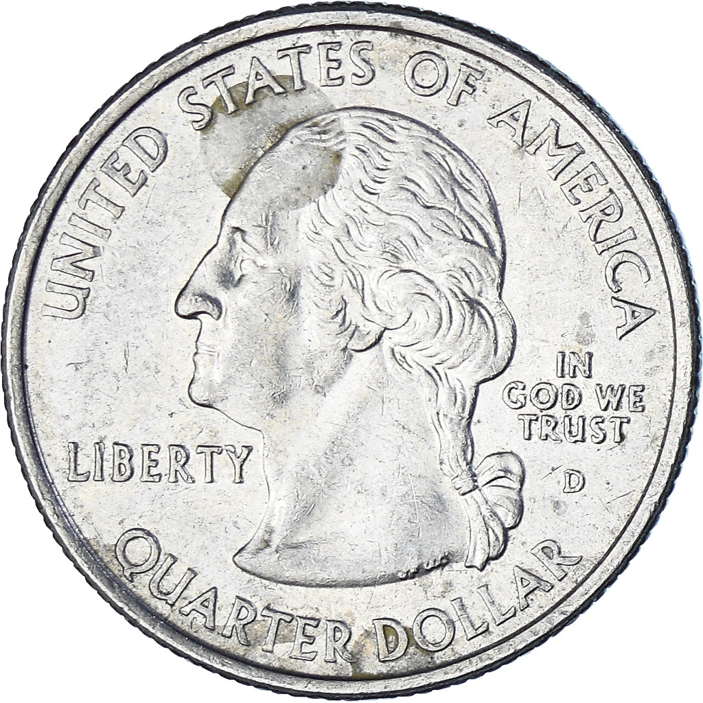 Munten, Verenigde Staten, Quarter, 2007, Denver, ZF, Cuivre/Nickel, KM:398