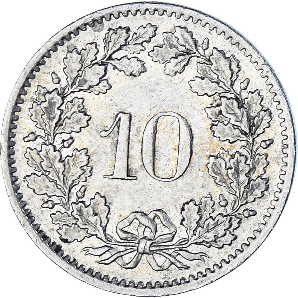 Coin, Switzerland, 10 Rappen, 1979, Bern, EF(40-45), Copper-nickel, KM:27