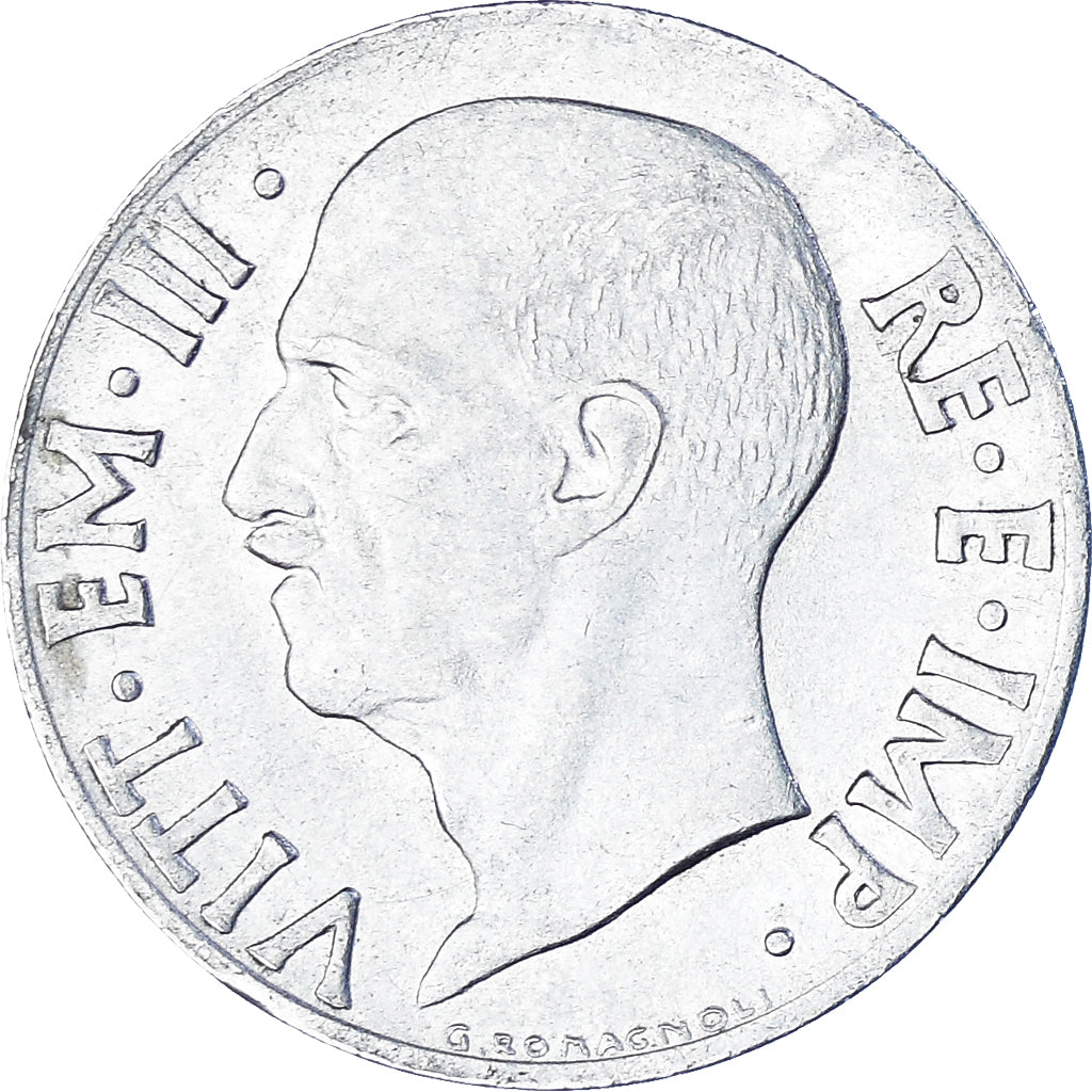 Coin, Italy, 20 Centesimi, 1941, Rome, EF(40-45), Acmonital (ferritique), KM:75b