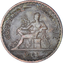 Münze, Frankreich, Chambre de commerce, Franc, 1921, Paris, S+