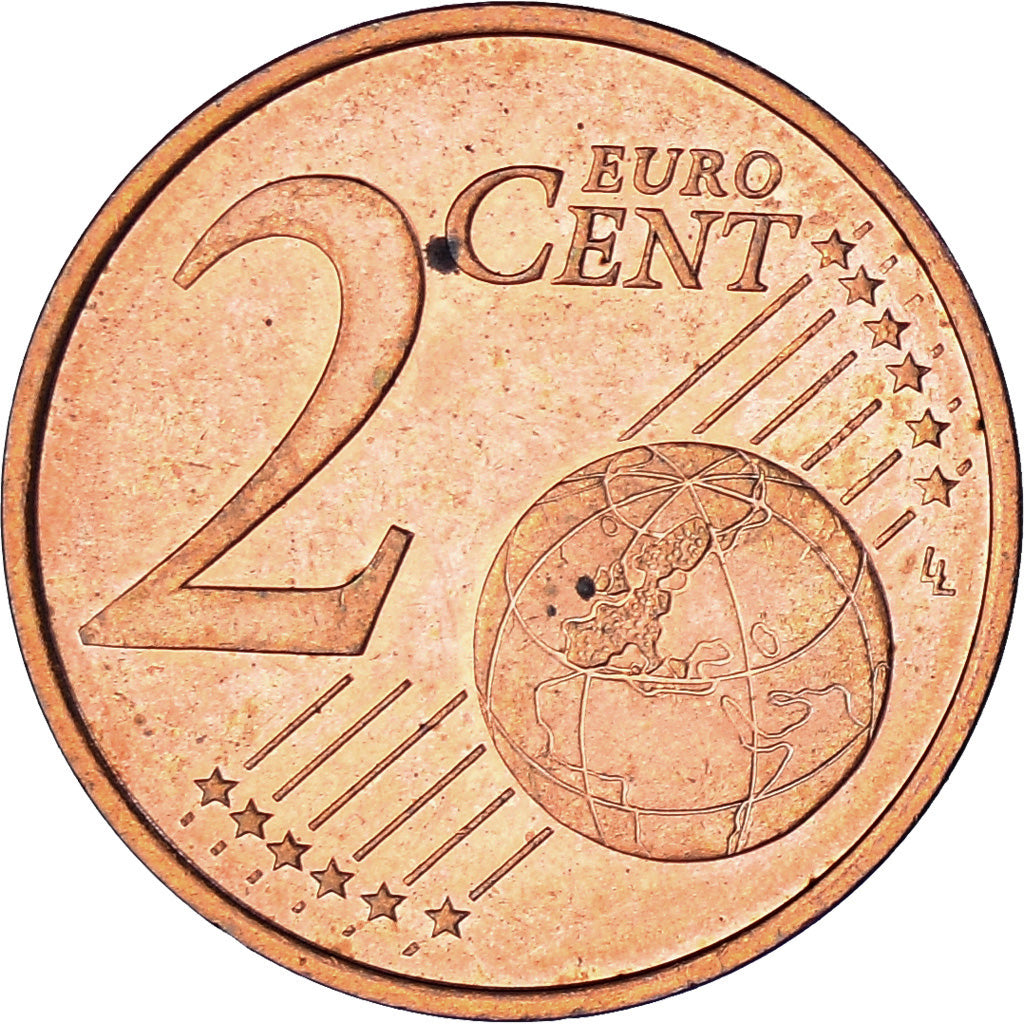 Finnland, 2 Euro Cent, 2004, Vantaa, SS, Copper Plated Steel, KM:99
