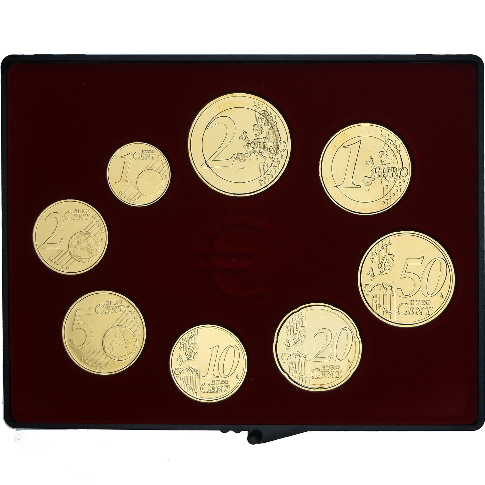 Finlandia, Set, 2008, Série de 8 pièces Euro., MS(65-70), ND