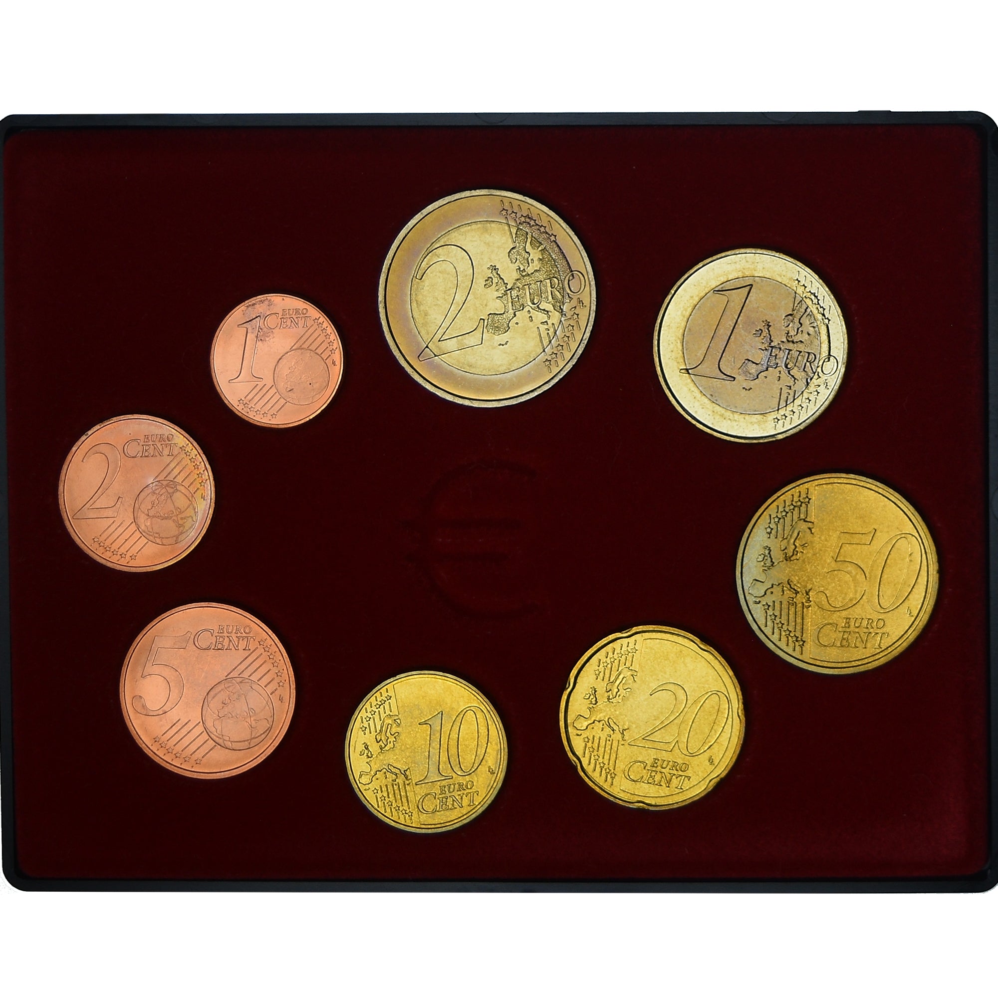 Luxembourg, Set, 2007, Set 8 monnaies Euro, MS(65-70)
