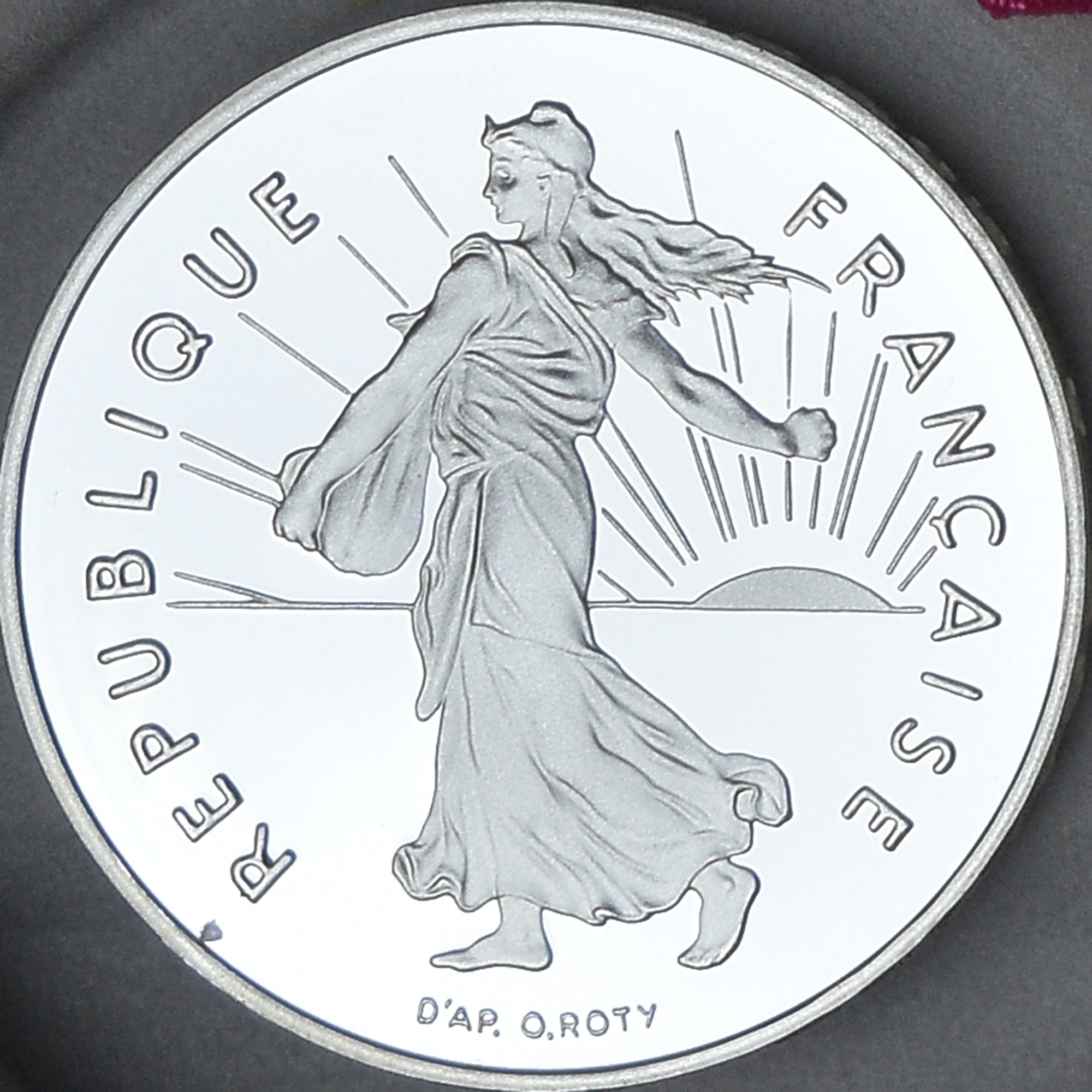 Moneda, Francia, Semeuse, 5 Francs, 2001, Paris, BE, FDC, Níquel recubierto de