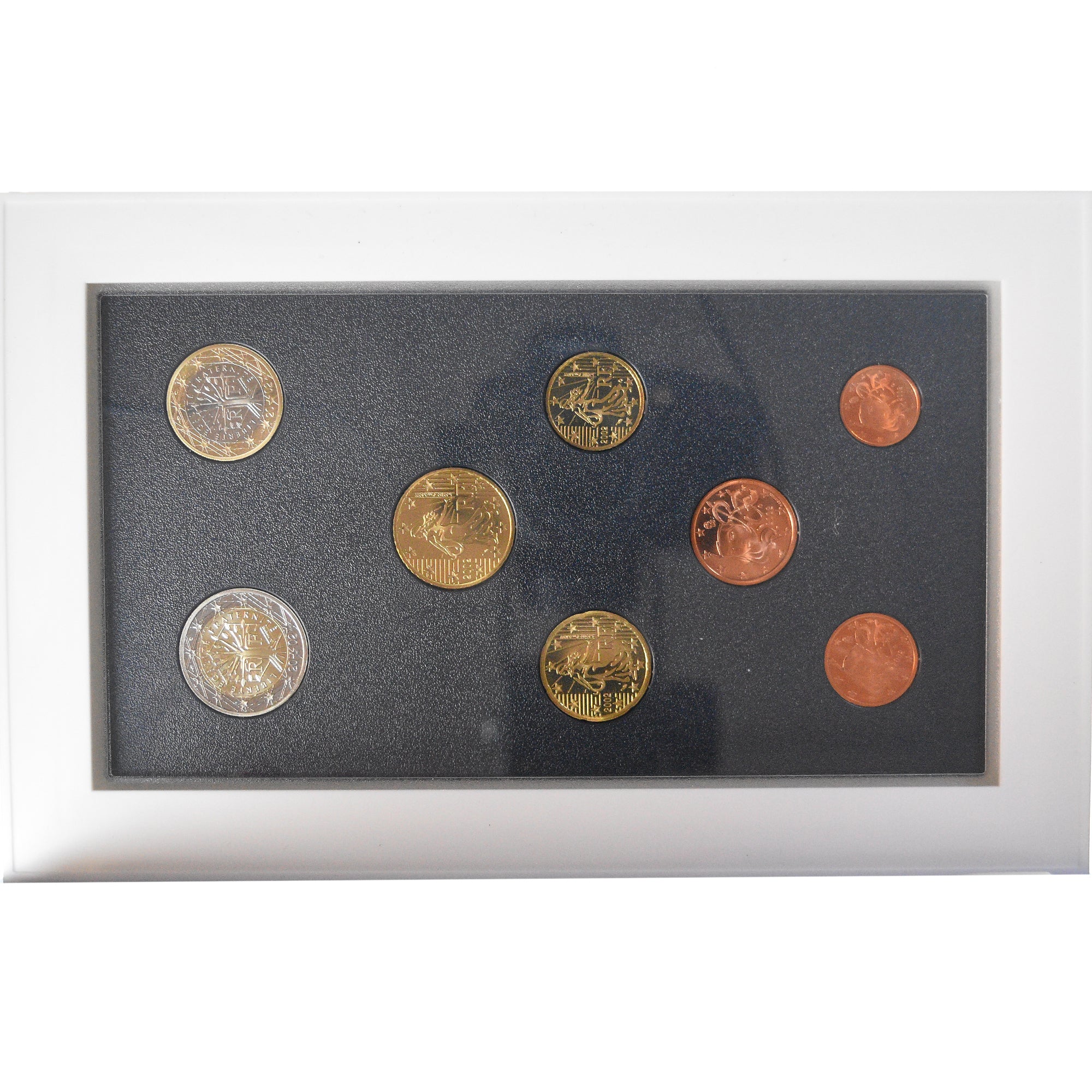 Francia, Proof Set Euro, 2002, Paris, FDC, Sin información, Gadoury:page 339