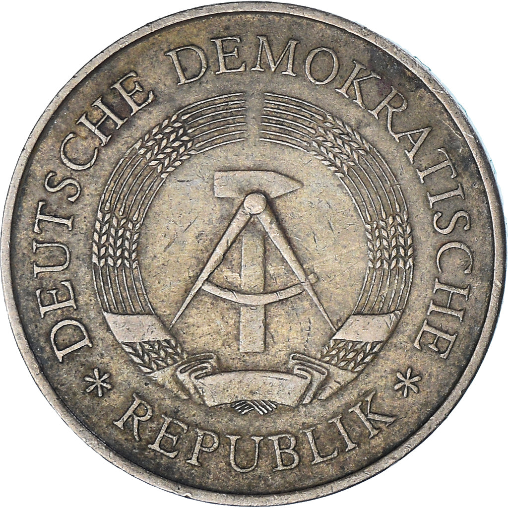 Coin, GERMAN-DEMOCRATIC REPUBLIC, 5 Mark, 1969, EF(40-45), Nickel-Bronze