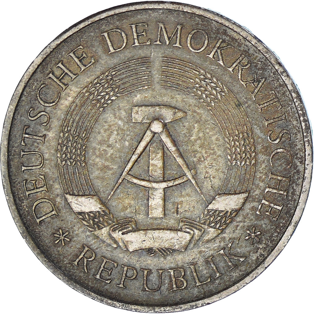 Coin, GERMAN-DEMOCRATIC REPUBLIC, 5 Mark, 1969, EF(40-45), Nickel-Bronze