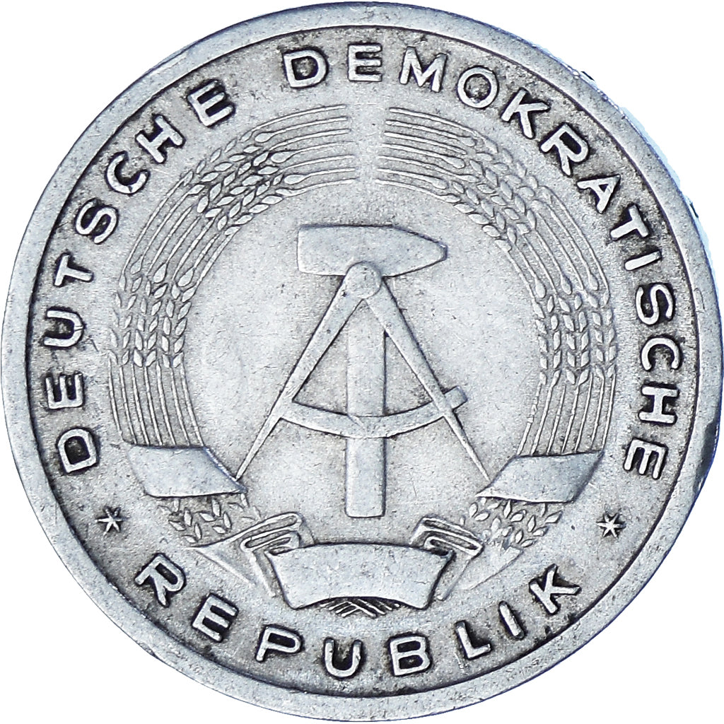 Coin, GERMAN-DEMOCRATIC REPUBLIC, Mark, 1956, Berlin, EF(40-45), Aluminum, KM:13