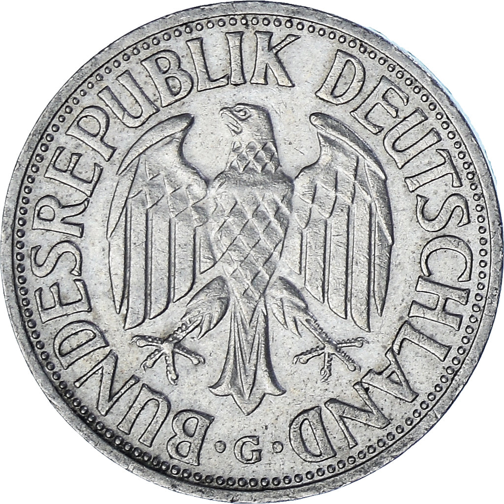 Monnaie, République fédérale allemande, Mark, 1969, Karlsruhe, TTB