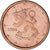 Finnland, Euro Cent, 2004, Vantaa, SS, Copper Plated Steel, KM:98