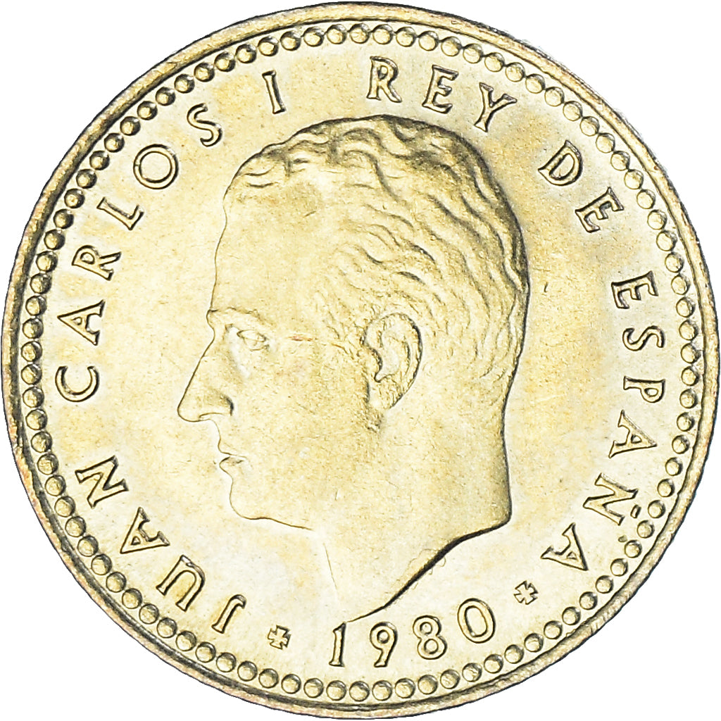 Coin, Spain, Juan Carlos I, Peseta, 1981, MS(63), Aluminum-Bronze, KM:816