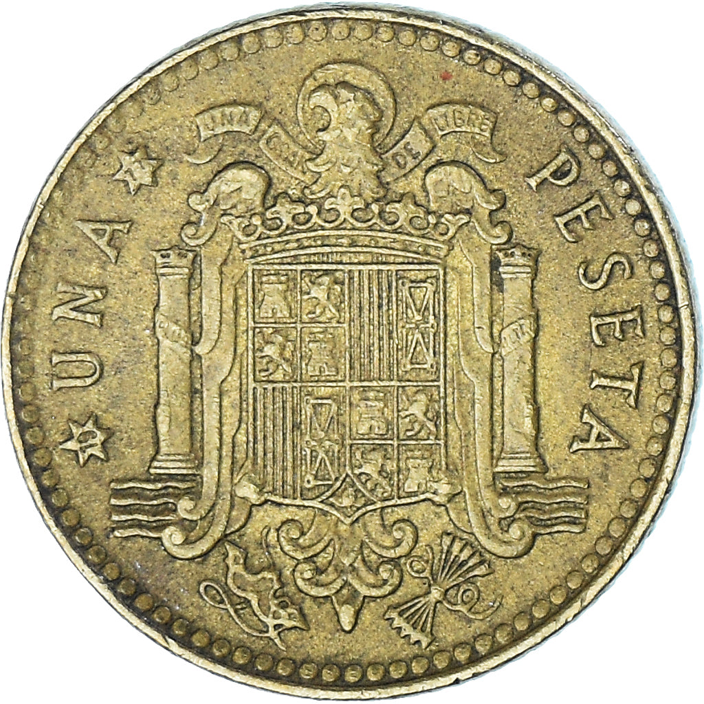 Coin, Spain, Juan Carlos I, Peseta, 1977, VF(30-35), Aluminum-Bronze, KM:806