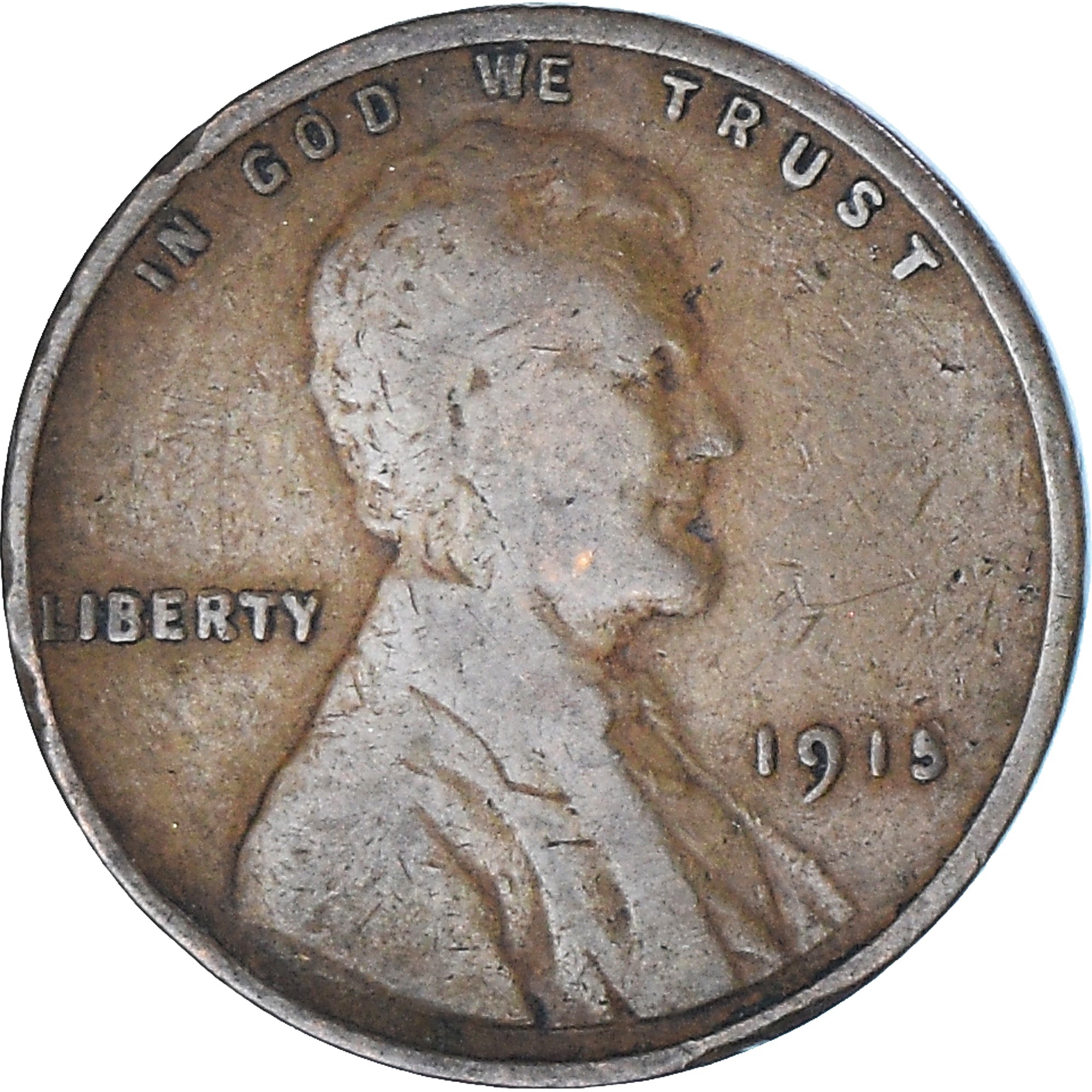Coin, United States, Cent, 1915, Philadelphia, VF(20-25), Bronze