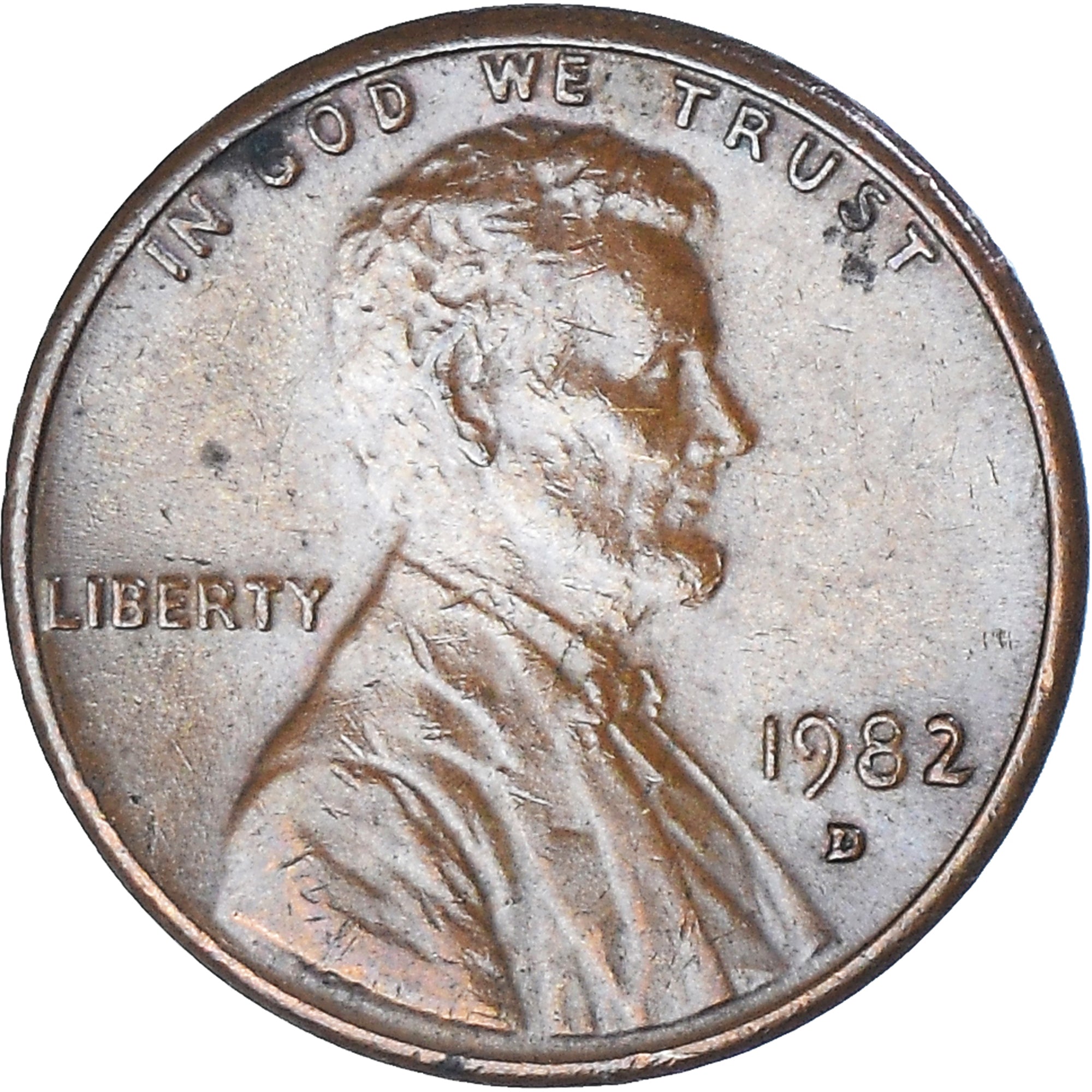 Munten, Verenigde Staten, Lincoln Cent, Cent, 1982, U.S. Mint, Denver, ZF