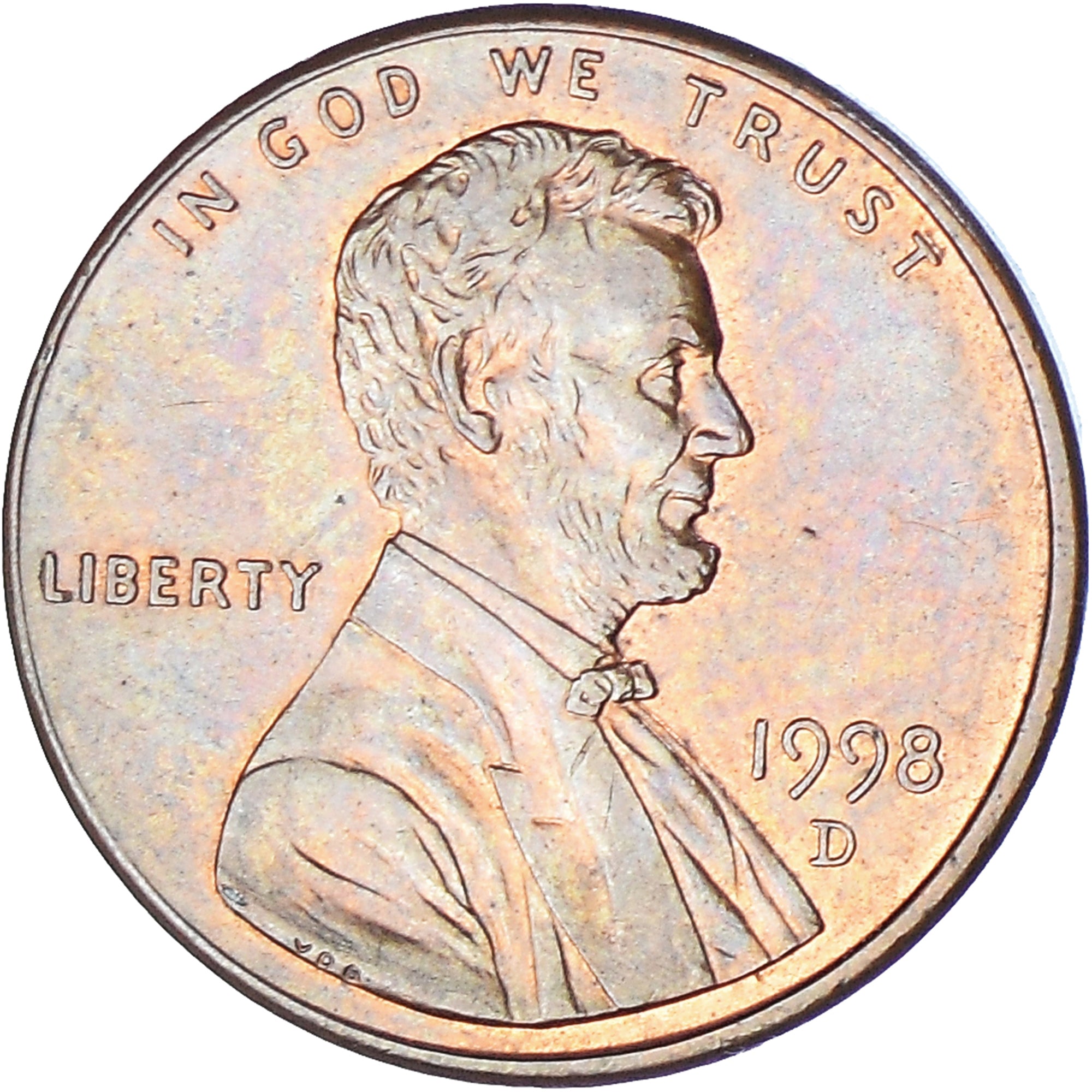 Münze, Vereinigte Staaten, Lincoln Cent, Cent, 1998, U.S. Mint, Denver, SS+