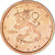 Finlande, 2 Euro Cent, 2004, TTB+, Cuivre plaqué acier, KM:99