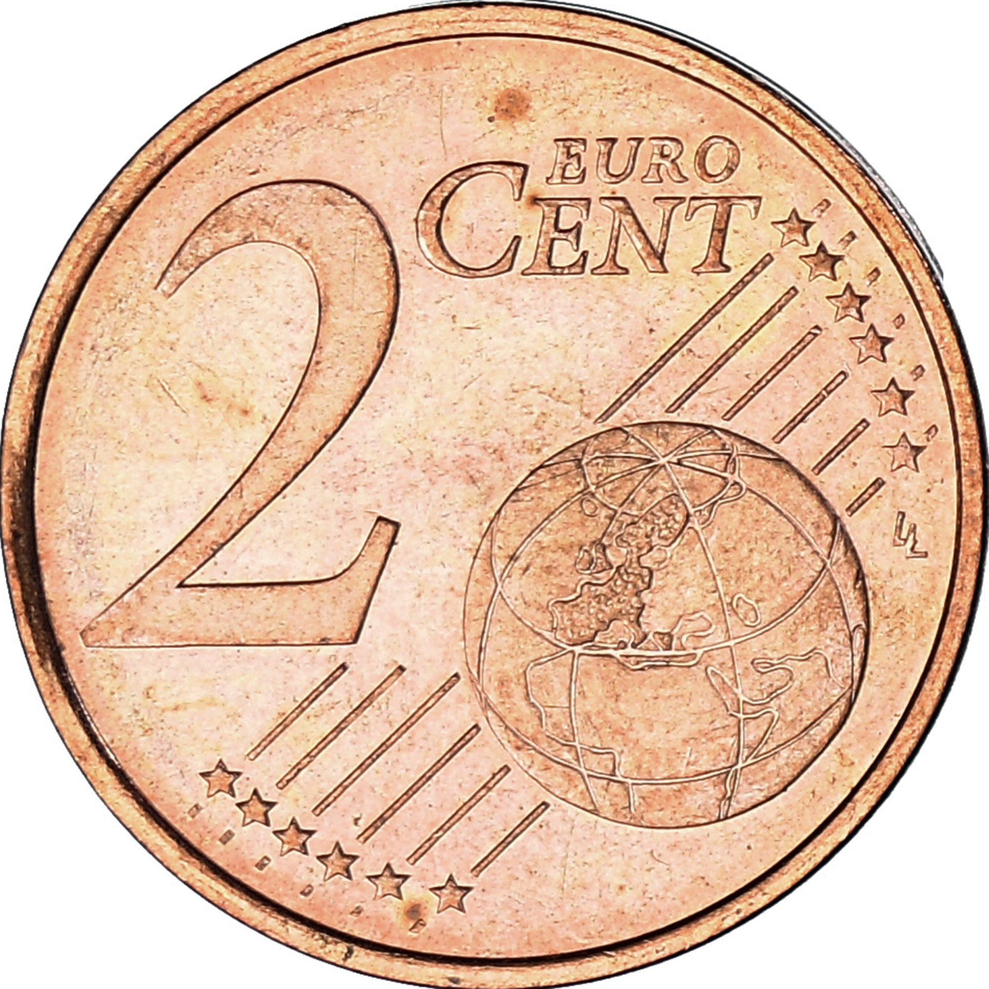 Finnland, 2 Euro Cent, 2004, SS+, Copper Plated Steel, KM:99