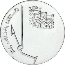 Coin, Israel, 10 Lirot, 1970, indépendance, EF(40-45), Silver, KM:55