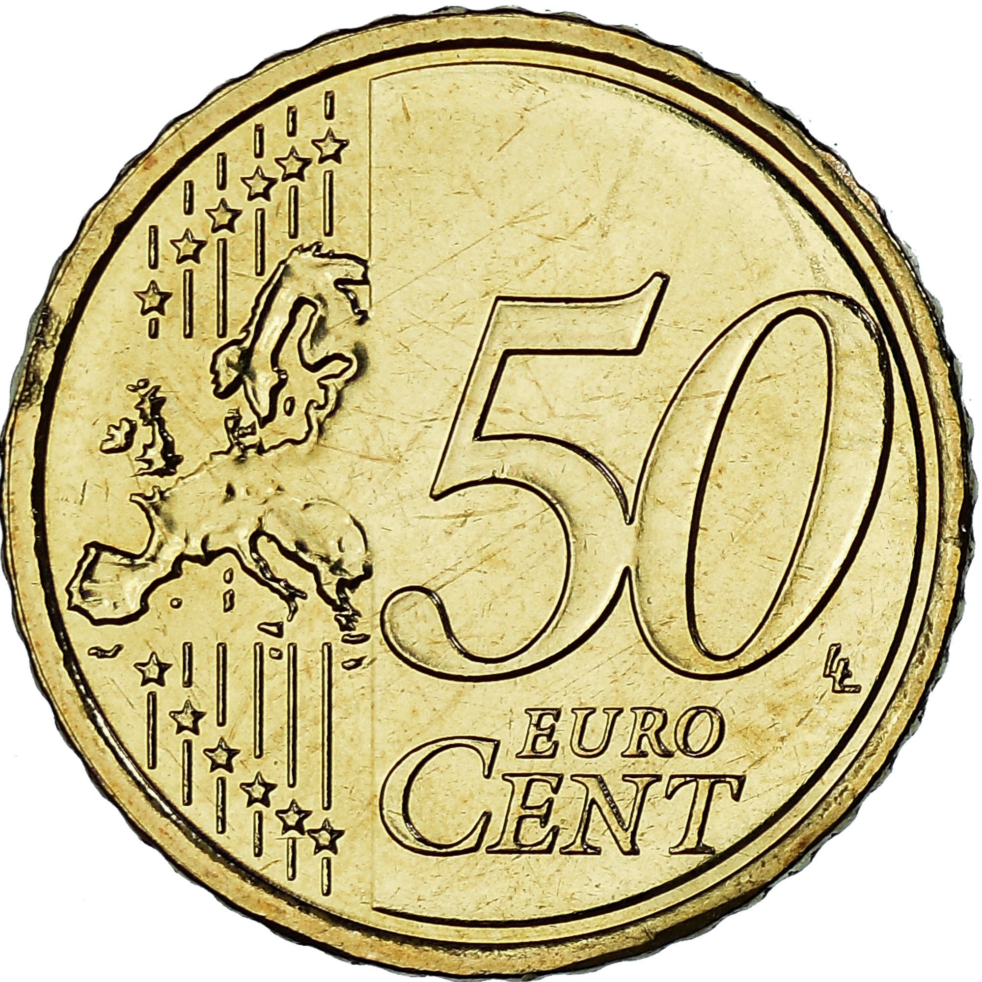 REPUBLIEK IERLAND, 50 Euro Cent, 2013, Sandyford, UNC-, Tin, KM:49