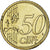 IRELAND REPUBLIC, 50 Euro Cent, 2013, Sandyford, MS(63), Brass, KM:49
