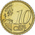 REPÚBLICA DA IRLANDA, 10 Euro Cent, 2013, Sandyford, MS(63), Latão, KM:47