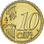 REPUBLIKA IRLANDII, 10 Euro Cent, 2013, Sandyford, MS(63), Mosiądz, KM:47