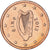 REPÚBLICA DA IRLANDA, 2 Euro Cent, 2013, Sandyford, MS(63), Aço Cromado a
