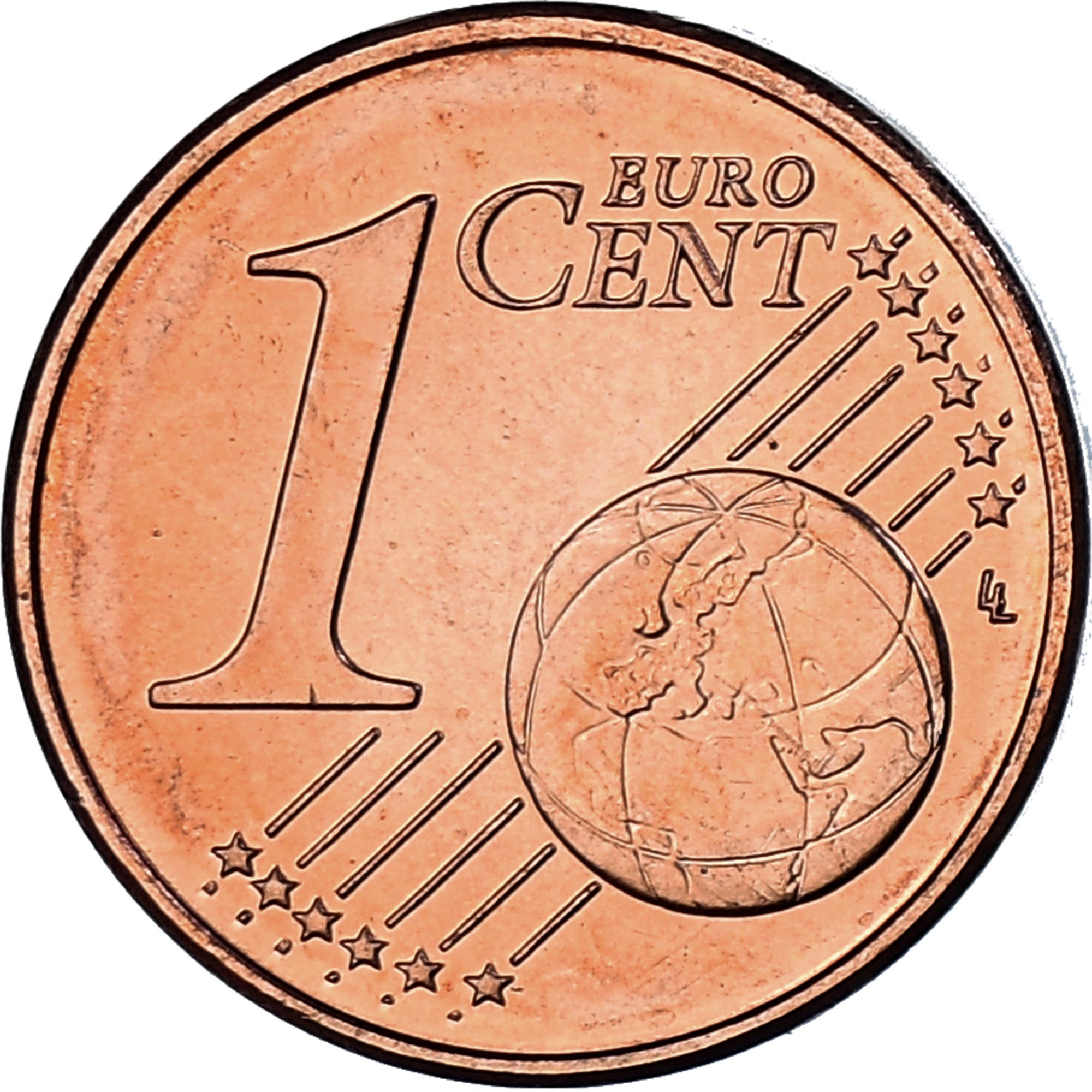 REPUBLIKA IRLANDII, Euro Cent, 2013, Sandyford, MS(63), Miedź platerowana