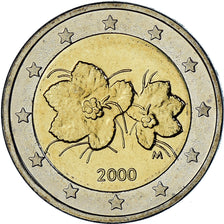 Finlandia, 2 Euro, 2000, Vantaa, SPL, Bi-metallico, KM:105