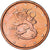 Finlande, 2 Euro Cent, 2000, Vantaa, SPL, Cuivre plaqué acier, KM:99